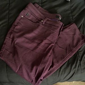 Torrid Plum Skinny Jeans size 20